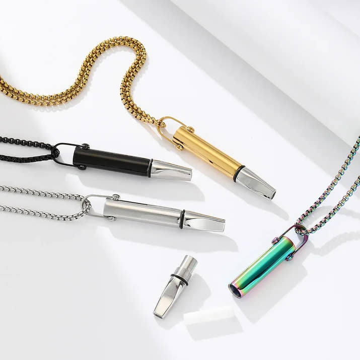 Mindful Breathing Whistle Necklace™