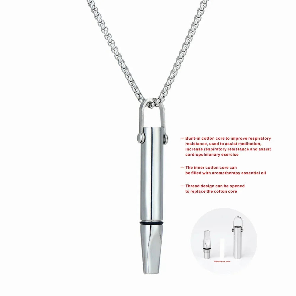 Mindful Breathing Whistle Necklace™